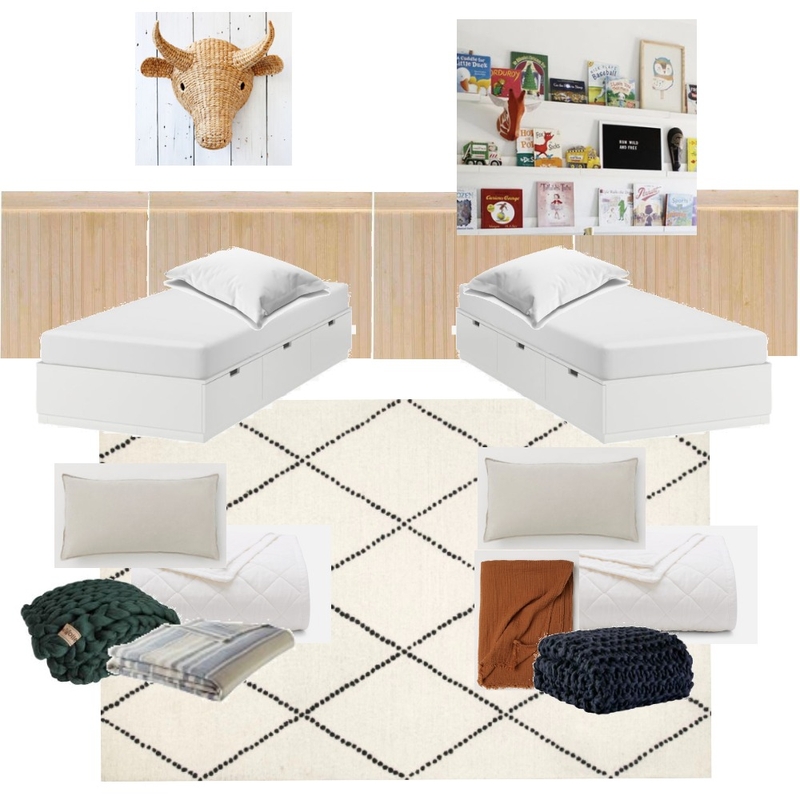 Boys Room Bedding Mood Board by Annacoryn on Style Sourcebook