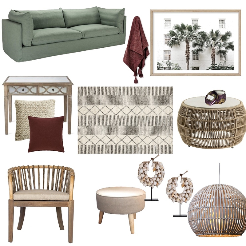 Retro rattan Mood Board by DesignSudio21 on Style Sourcebook