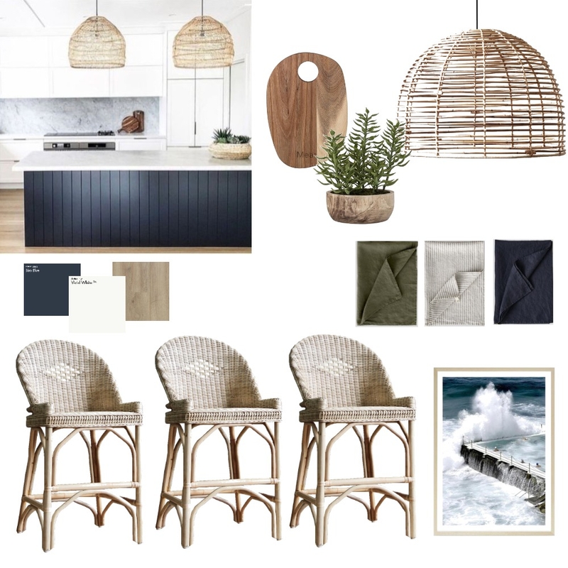 Coastal Kitchen Mood Board by Ballantyne Home on Style Sourcebook