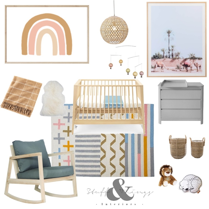 Unisex Nursery Mood Board by StuffandThingsInteriors on Style Sourcebook