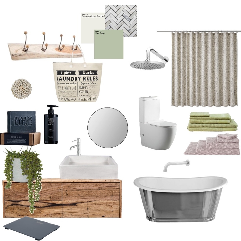 Bathroom Mood Board by InteriorsBySophie on Style Sourcebook