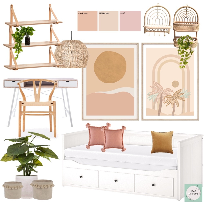 Guestroom office Mood Board by Leafdesigns on Style Sourcebook