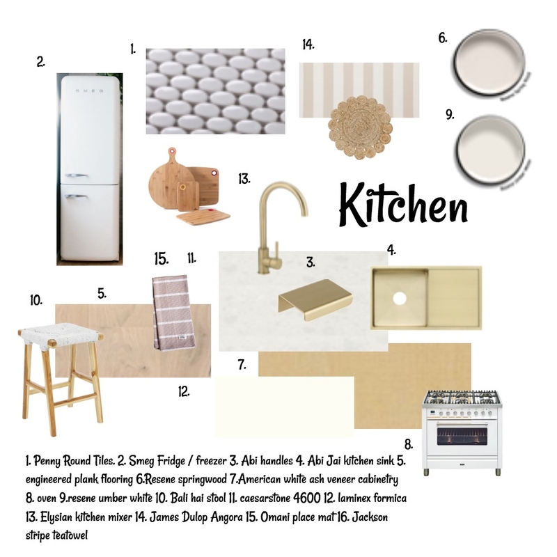 Kitchen Assignment 9 Mood Board by katyrollestondesign on Style Sourcebook