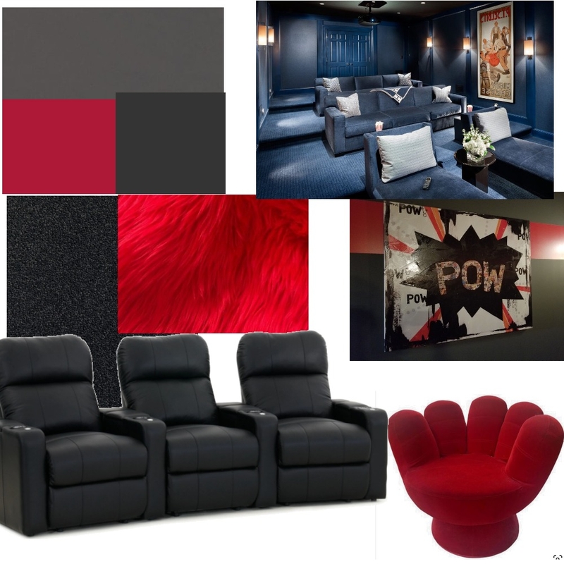 Theater Room Mood Board by StacyKowalchuk on Style Sourcebook