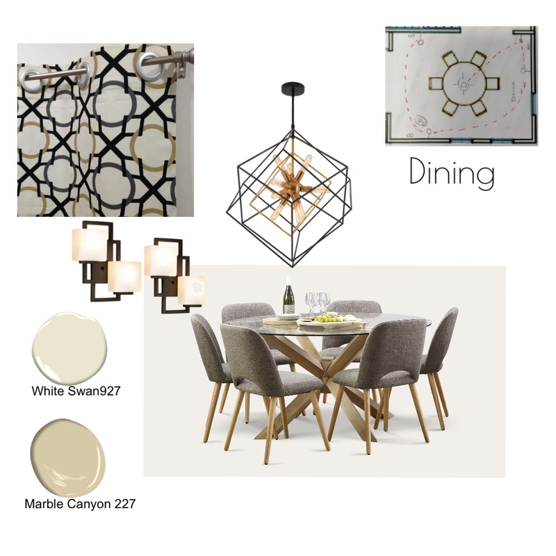 Dining Mood Board by Scott on Style Sourcebook