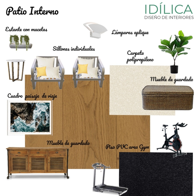 Patio Interno - A2 Mood Board by idilica on Style Sourcebook