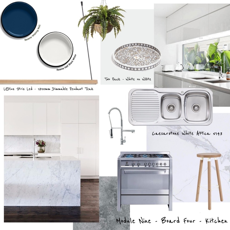 Module Nine - Kitchen Mood Board by ID.HAVEN on Style Sourcebook