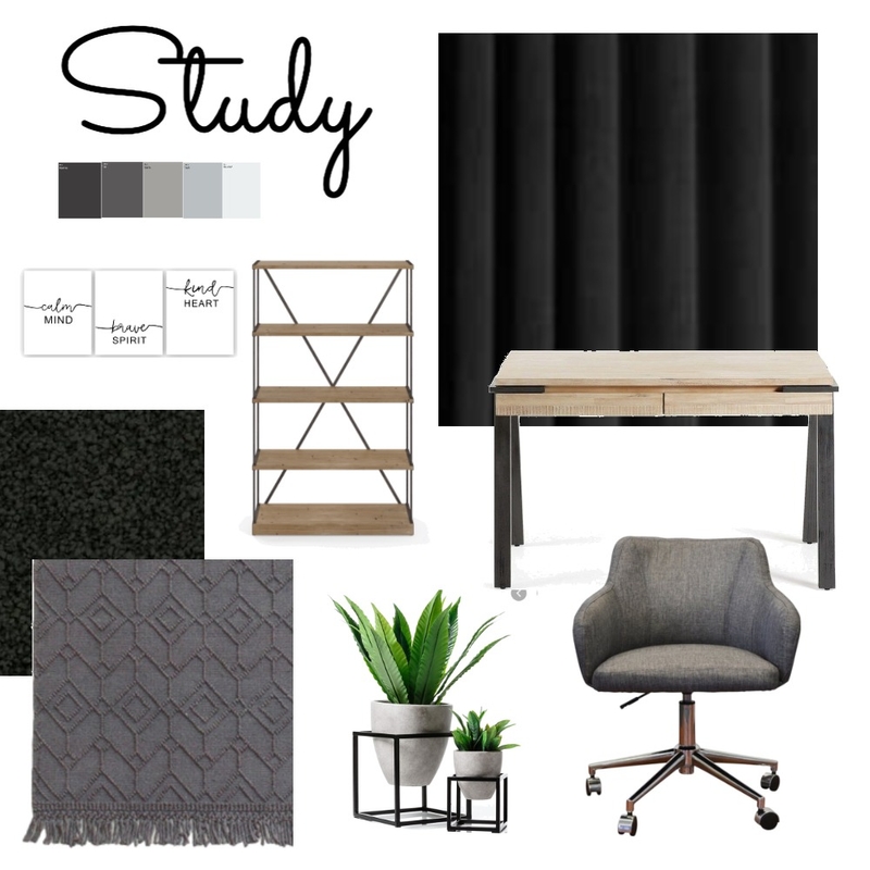 study Mood Board by leticea11 on Style Sourcebook