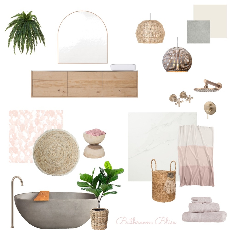 Bathroom Bliss Mood Board by evermistlilac on Style Sourcebook