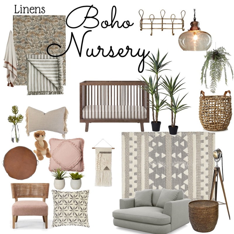 Boho nursery Mood Board by Mal02 on Style Sourcebook