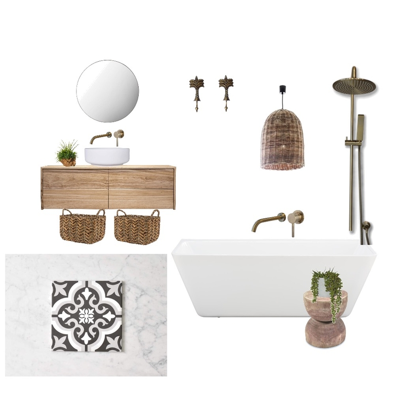 Renovation 2020 Main Bathroom Mood Board by reneeelizabethco on Style Sourcebook