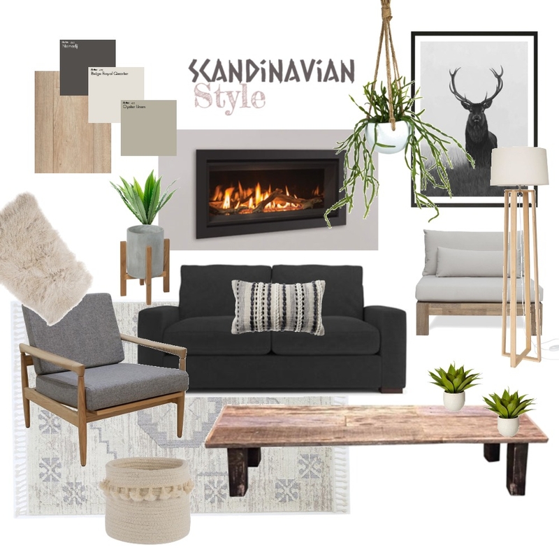 Scandinavian Style Mood Board by Anthony on Style Sourcebook