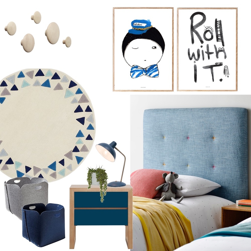 Boys Room Mood Board by DOT + POP on Style Sourcebook