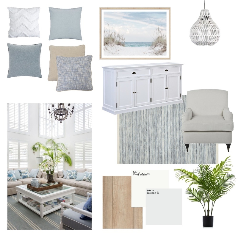 Hamptons Mood Board by Alana_Maree on Style Sourcebook