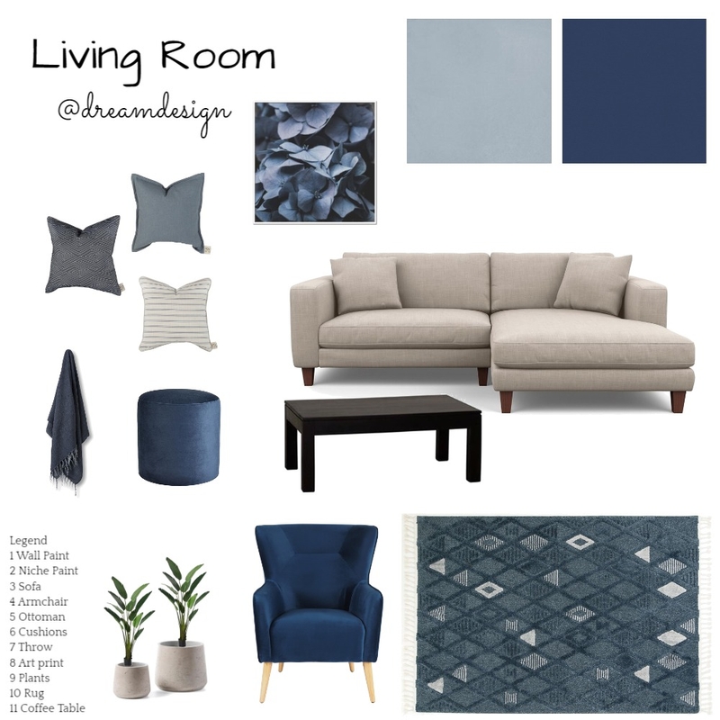 Living Mood Board by Designer's Instinct on Style Sourcebook