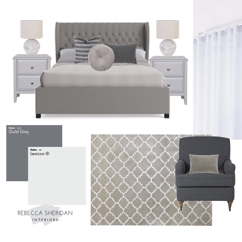 master bedroom elegant Mood Board by Sheridan Interiors on Style Sourcebook