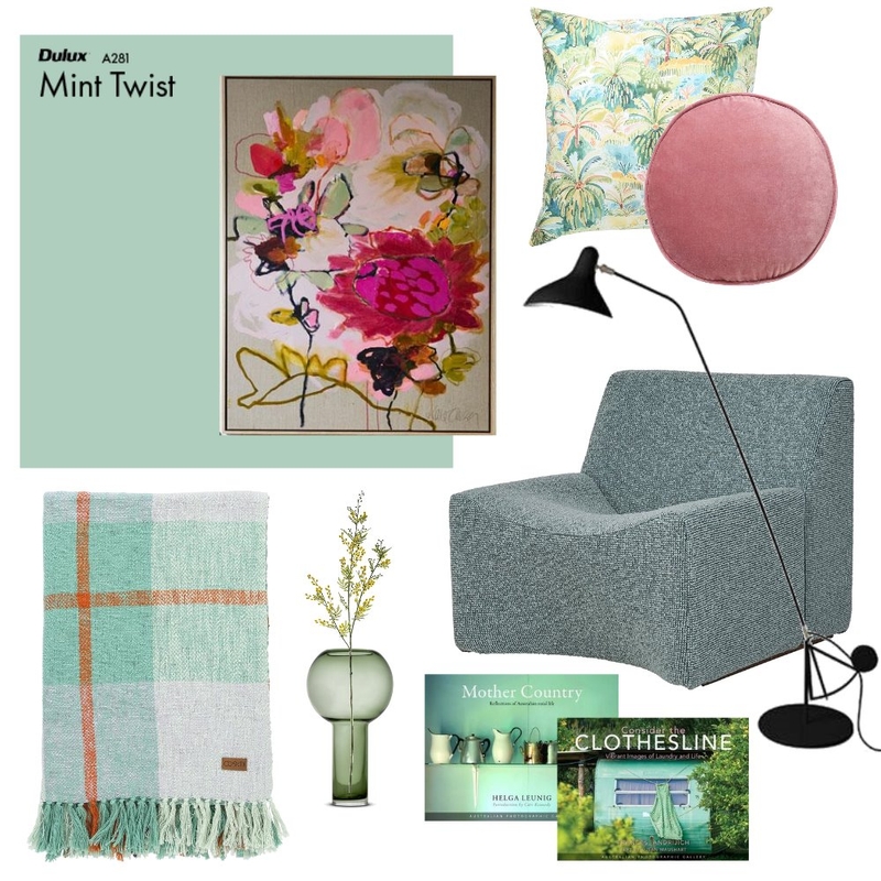 Minty Goodness Mood Board by Holm & Wood. on Style Sourcebook