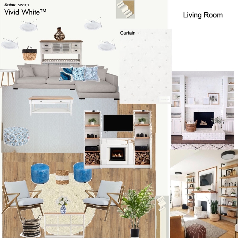 Living Room Mood Board by squiassi on Style Sourcebook