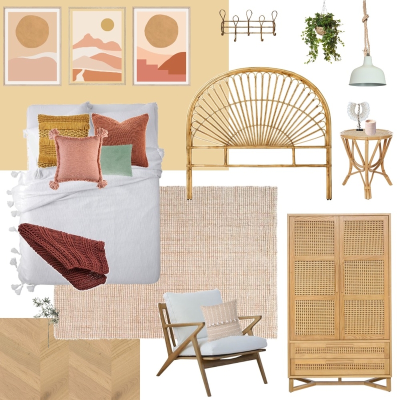 beach house bedroom Mood Board by gwhitelock on Style Sourcebook