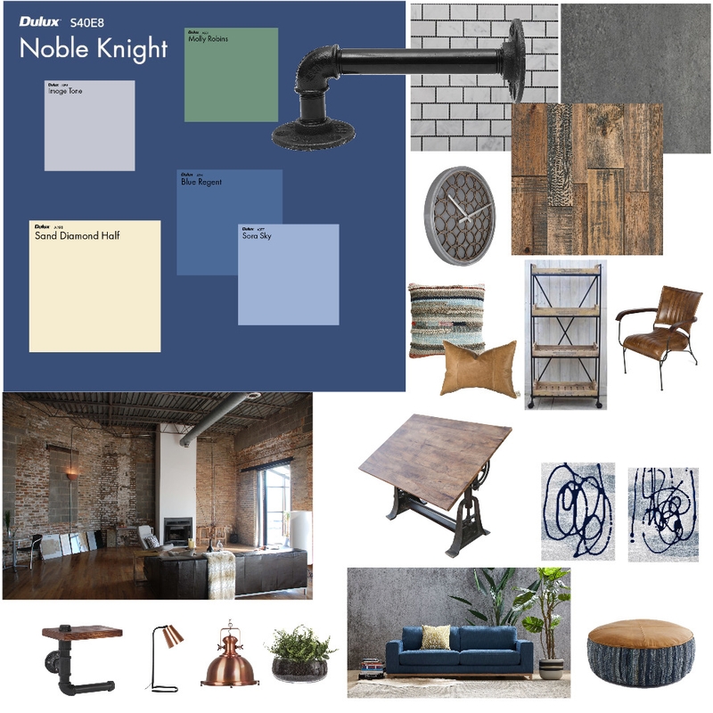 Industrial Artist Loft Mood Board by dlayne33 on Style Sourcebook