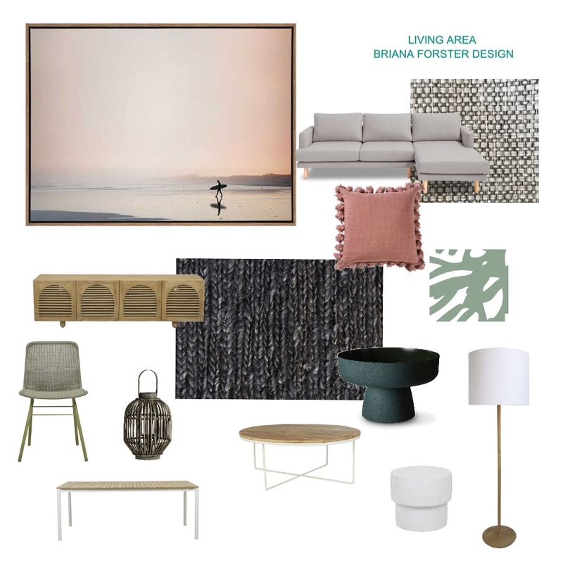 SWAY (CLARKE) LIVING Mood Board by Briana Forster Design on Style Sourcebook