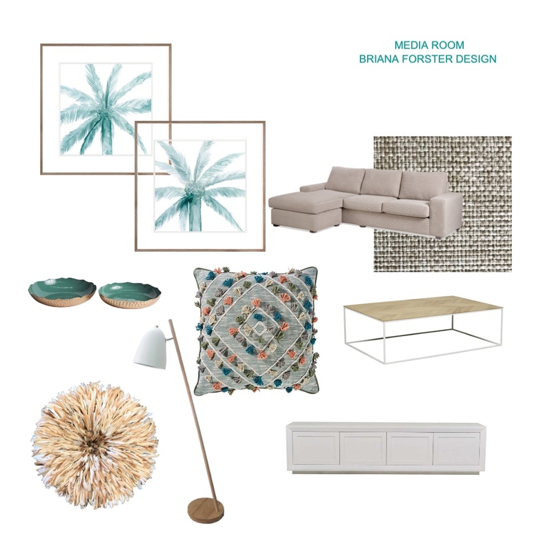 SWAY (CLARKE) MEDIA Mood Board by Briana Forster Design on Style Sourcebook