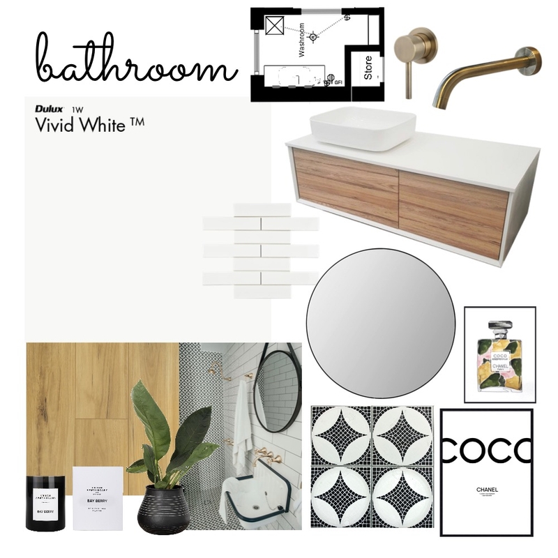 Bathroom Mood Board by Jewnik on Style Sourcebook