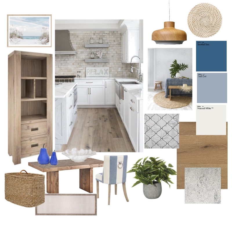 Coastal kitchen Mood Board by LaraMay on Style Sourcebook