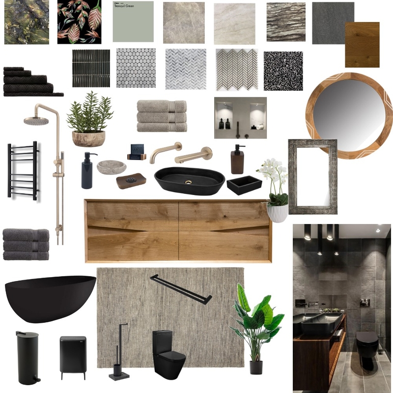 Modern 'cosy' bathroom Mood Board by Shireen on Style Sourcebook