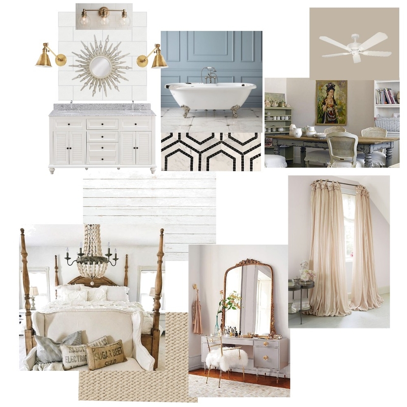 modern shabby chic Mood Board by khania on Style Sourcebook