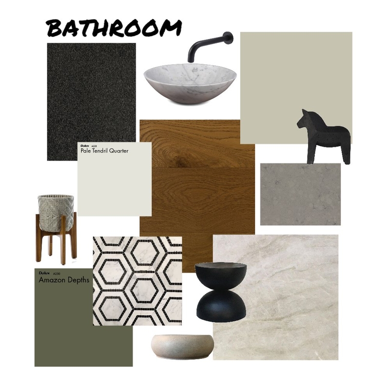 bathroom Mood Board by GeorgiaM on Style Sourcebook