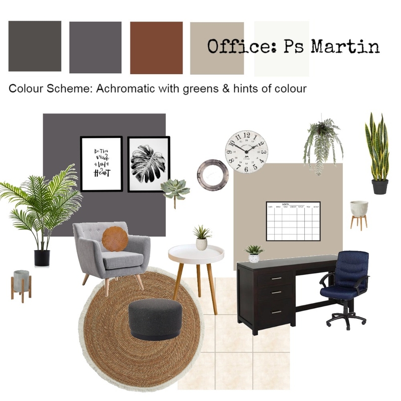 CRC Pastor Martin office Mood Board by Zellee Best Interior Design on Style Sourcebook