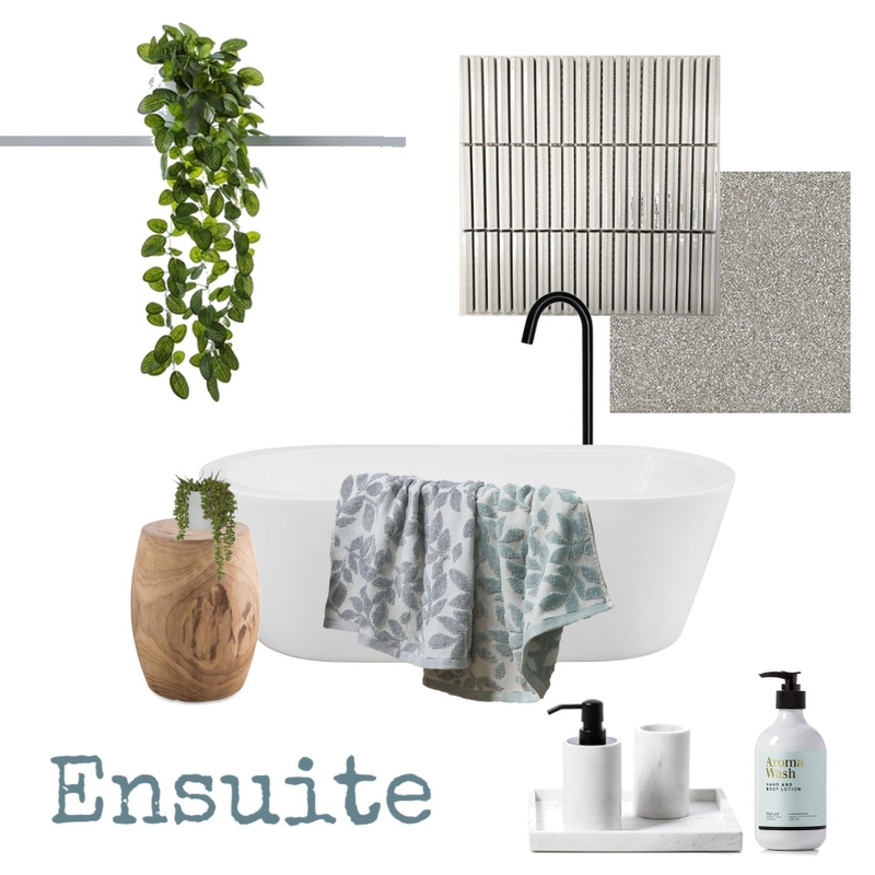 Ensuite Mood Board by Janine on Style Sourcebook