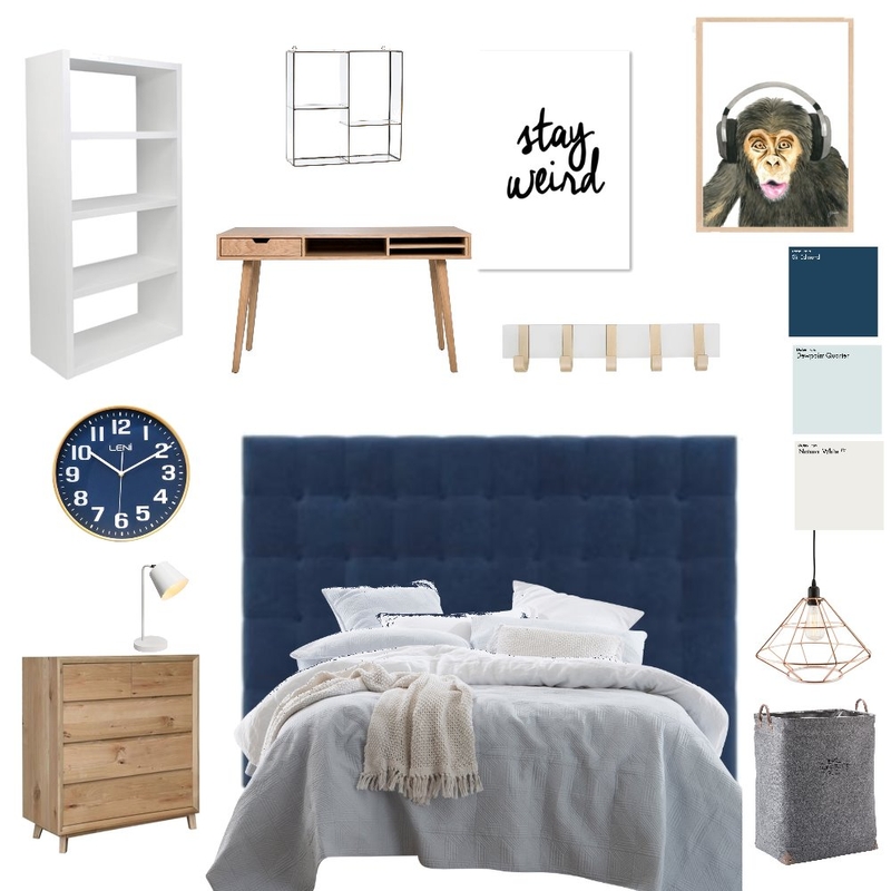 Teenage boys Room Mood Board by Dom_marie on Style Sourcebook