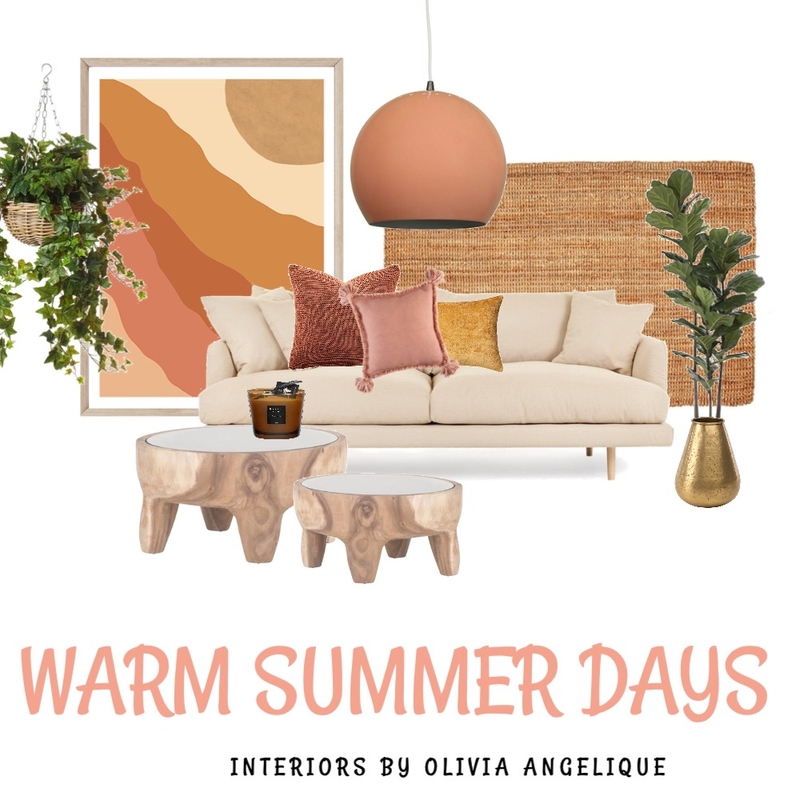 WARM SUMMER DAYS Mood Board by Flawless Interiors Melbourne on Style Sourcebook