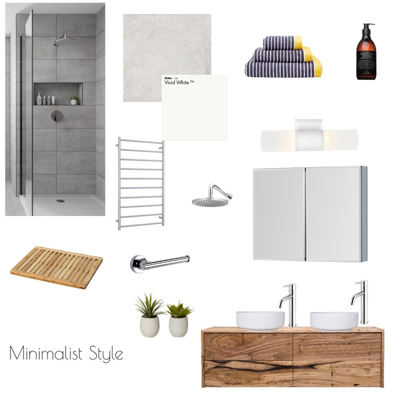 Minimalist Style Mood Board by RanaV on Style Sourcebook