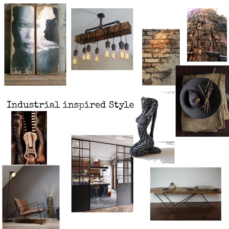 Industrial style Mood Board by Alessandra-Salso on Style Sourcebook