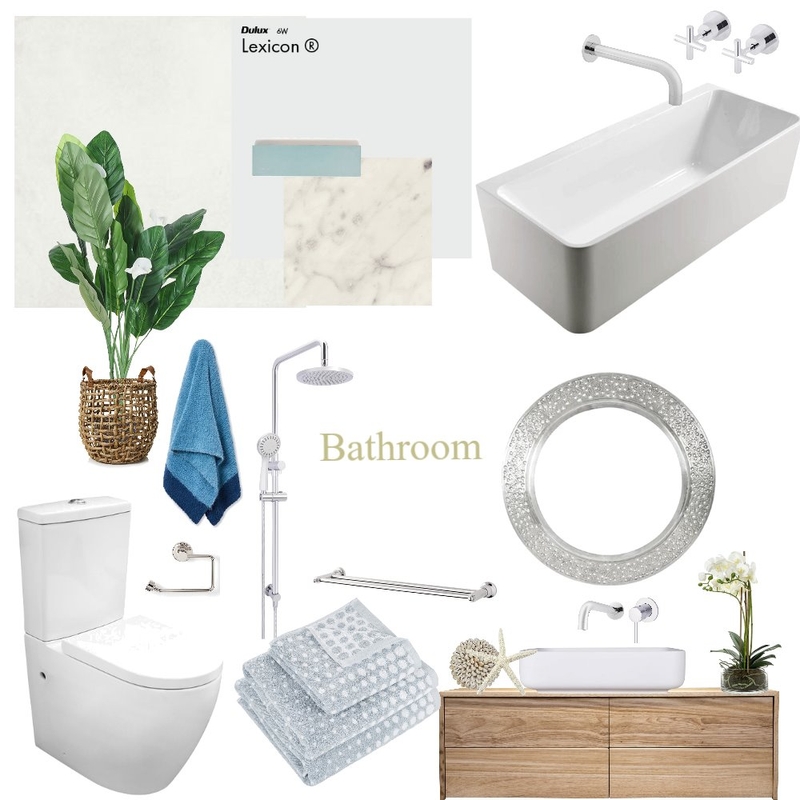 Bathroom Mood Board by EzzyH on Style Sourcebook