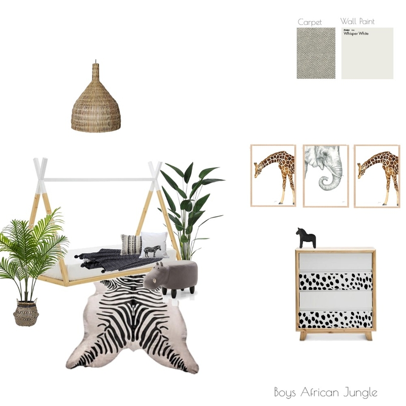 Boys African Jungle Mood Board by janaelisa on Style Sourcebook