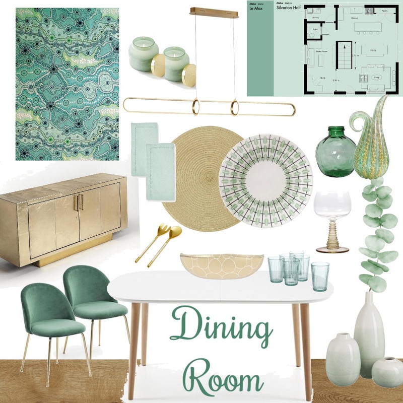 Dining Room Mood Board Mood Board by kirigall on Style Sourcebook