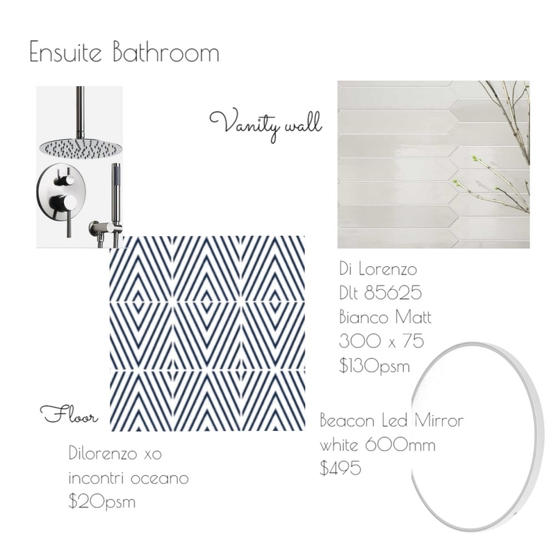 Ensuite 38 Torokina Mood Board by Batya on Style Sourcebook