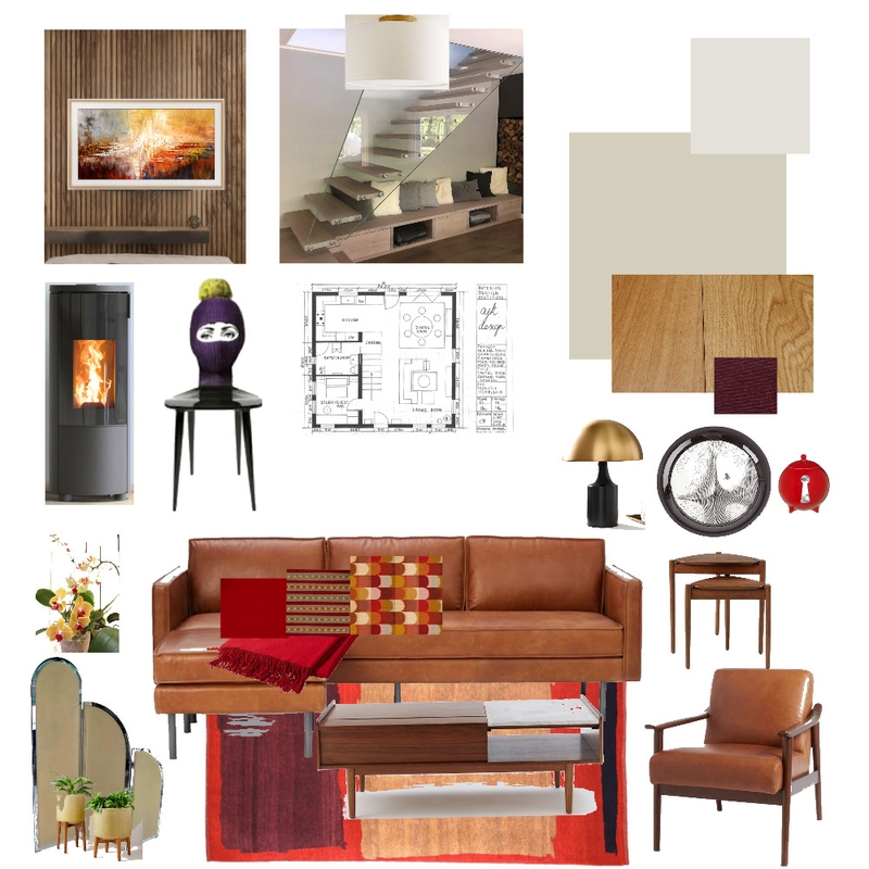 IDI Assignment 9 Lounge Mood Board by agatakirk on Style Sourcebook