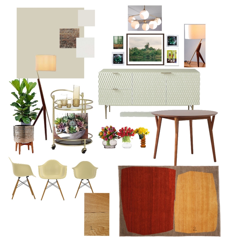 IDI Assignment 9 Dining Room Mood Board by agatakirk on Style Sourcebook