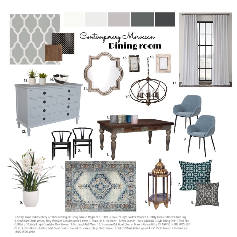 Dining room Mood Board by AlyaSiDesign on Style Sourcebook