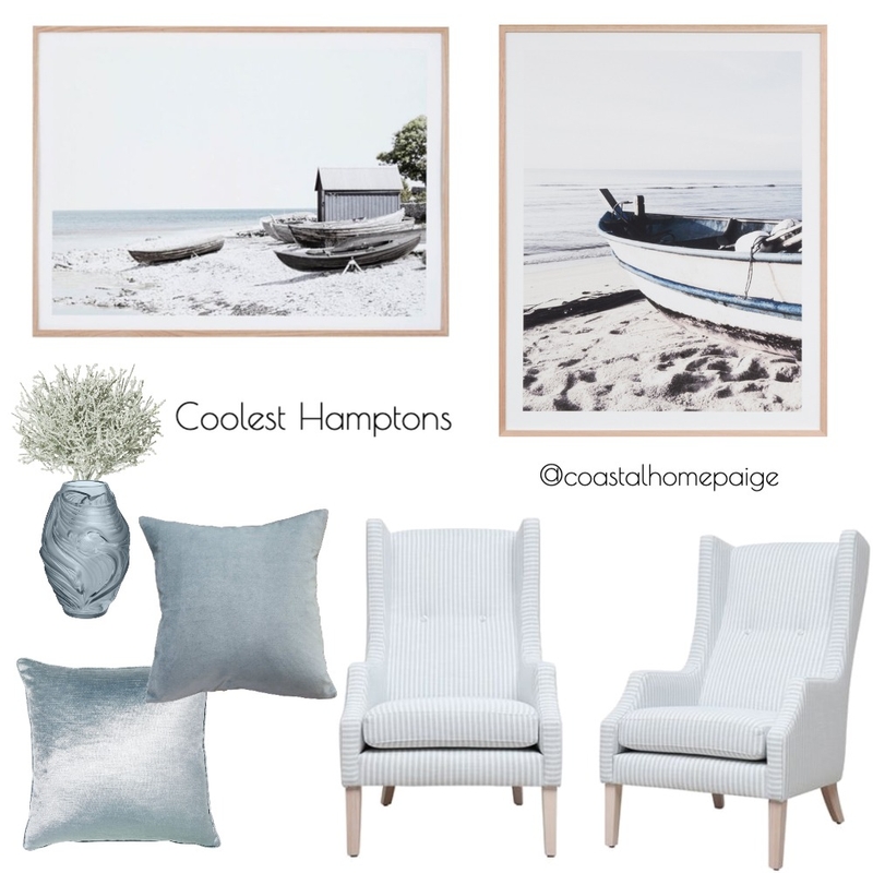 Coolest Hamptons Mood Board by CoastalHomePaige on Style Sourcebook