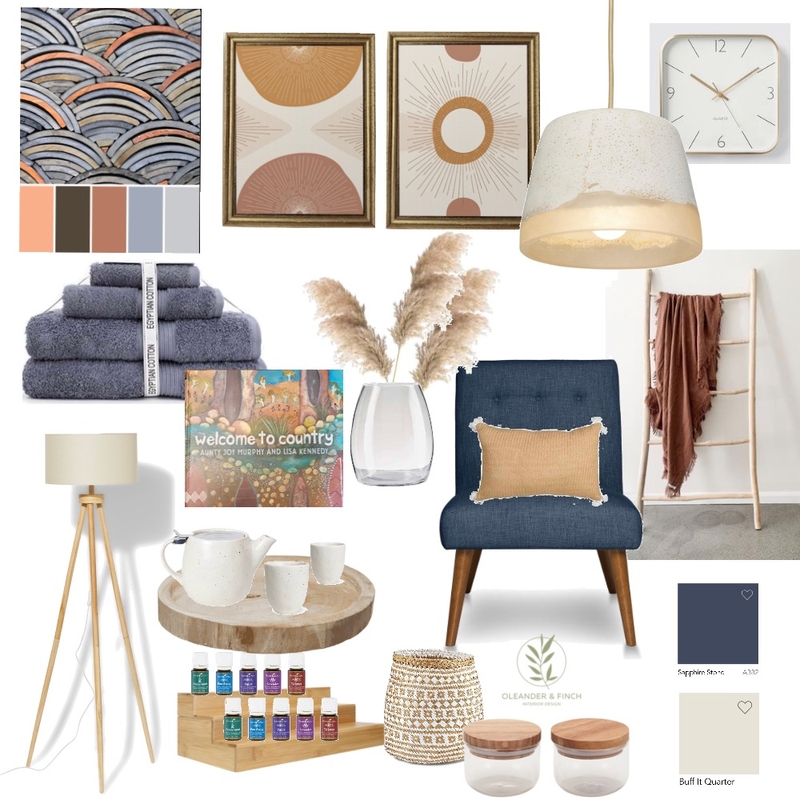 Lou kinesiology Mood Board by Oleander & Finch Interiors on Style Sourcebook