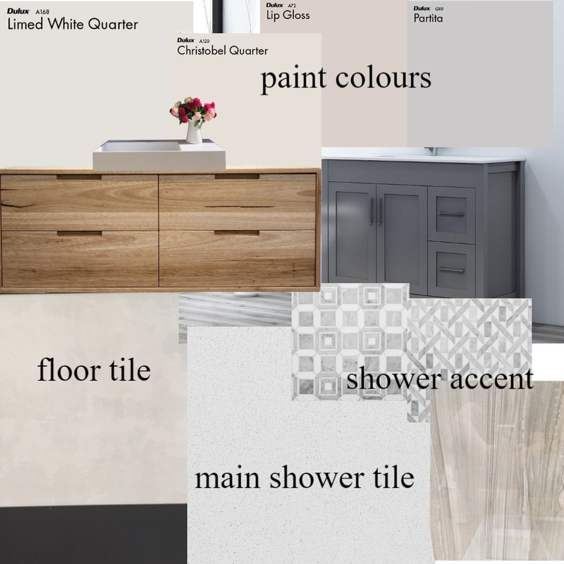 Ravi and Amin washroom reno Mood Board by TMG on Style Sourcebook