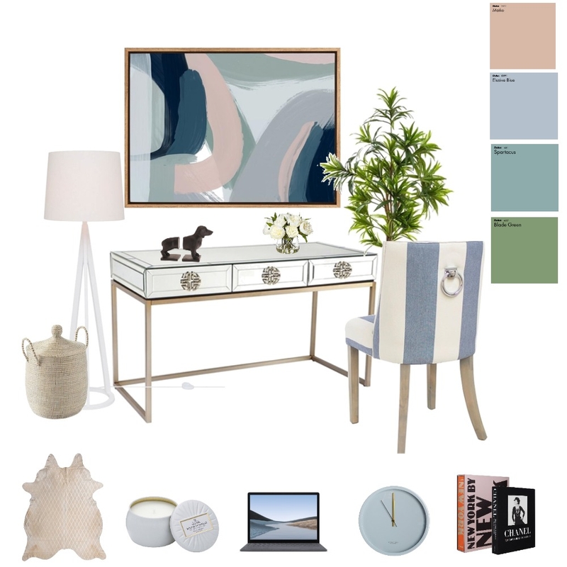 WFH - CHIC Mood Board by Handled on Style Sourcebook