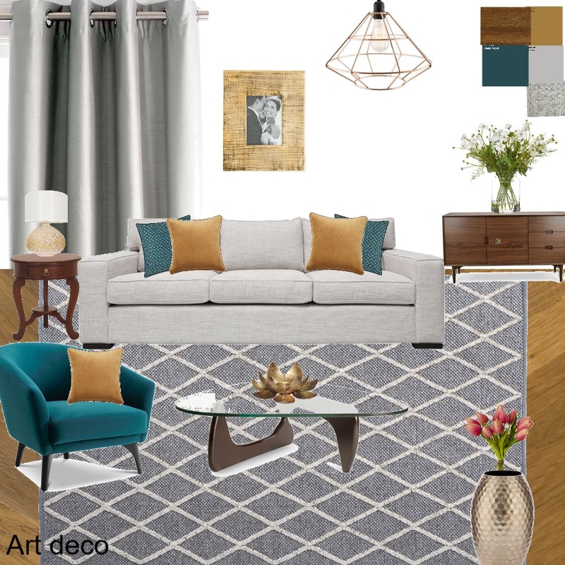 Art deco Mood Board by Chanda on Style Sourcebook