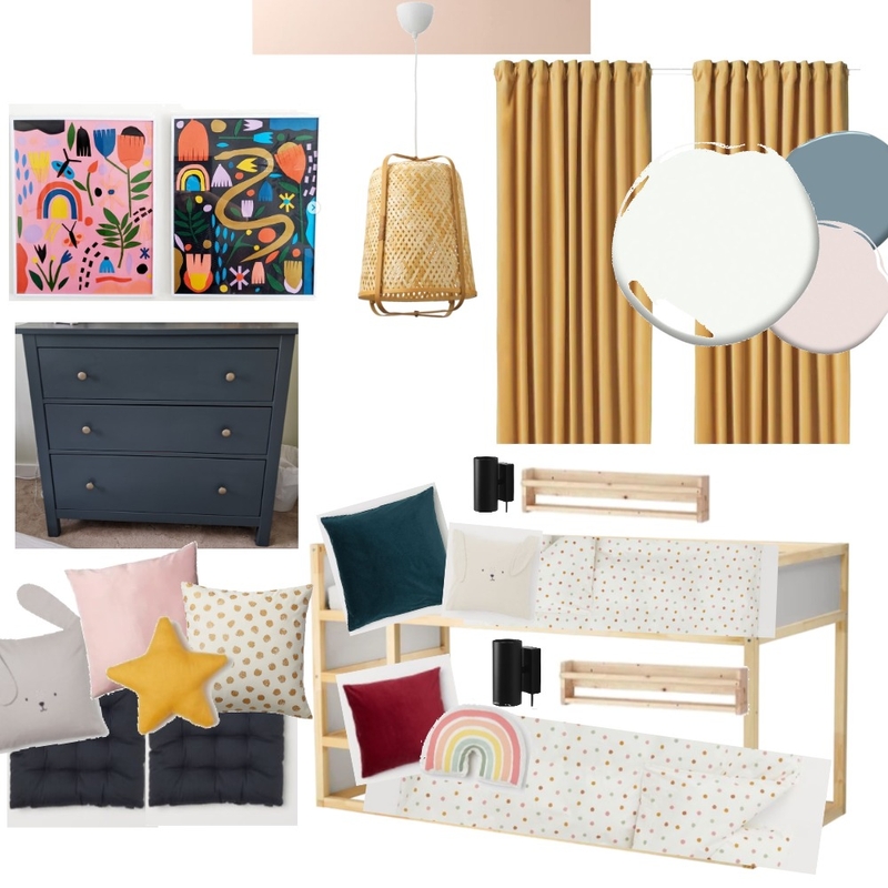 Sam &amp; Etta's Room Mood Board by janarose.interiors on Style Sourcebook